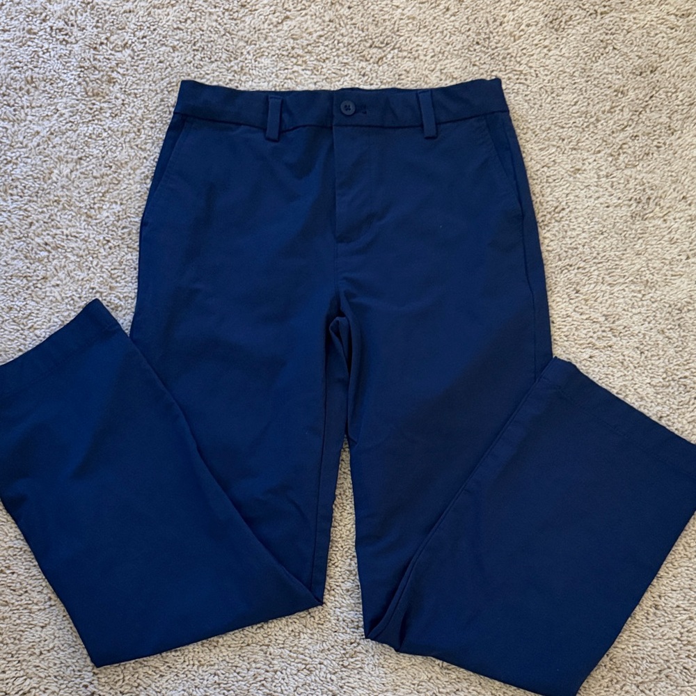 Vineyard Vines Boys Performance Pants in Blue Blazer